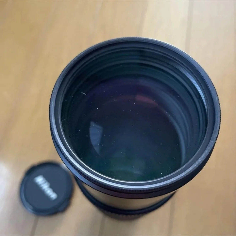 Nikon Black 300mm Telephoto Lens camera and multiple lenses and other parts